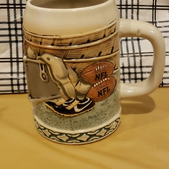 NFL beer stein - Picture 4 of 5